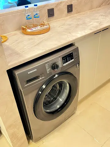 Samsung Front Load Washing Machine - 7kg, Silver