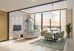 Furnished 2BR Apartment | Lagoon &amp; Marina Views | Azizi Venice 3, Dubai South