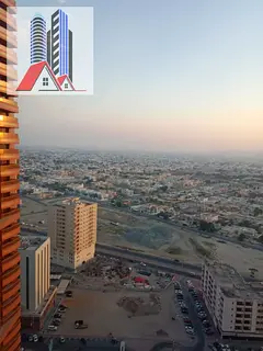 1 BHK for Sale in Ajman One Tower Close Kitchen With Balcony &amp; 1 Car Parking