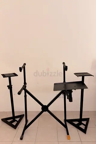 Adjustable Heavy-Duty Speaker Stand