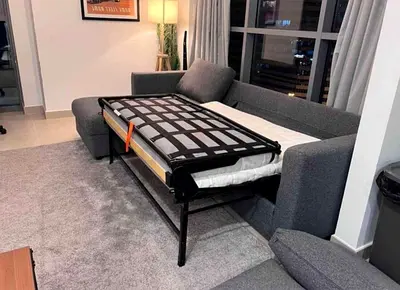 Ikea vimle L shape sofa bed Dark grey Excellent Condition