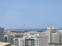 Sea view, spacious layout, modern finishing, family residential only, central AC, flexible payment o