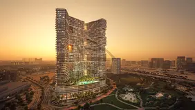 Prime Retail Shop | Binghatti Skyterraces | Skyline &amp; Pool Views