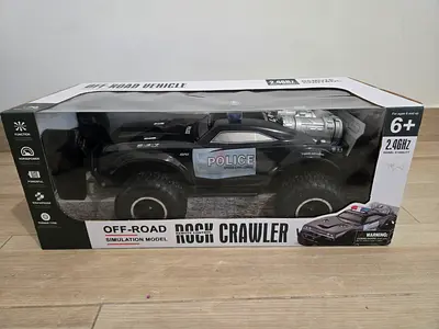 Remote control police car with light