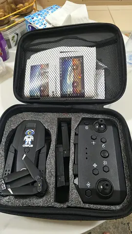 Compact Foldable Drone with Controller in Carry Case