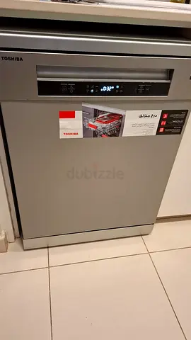 Toshiba Built-in Dishwasher - Stainless Steel, Excellent Condition