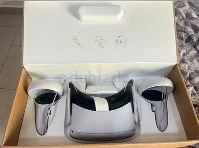 Meta Quest 2 (Oculus Quest 2) VR Headset with Controllers - White