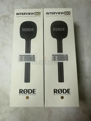 RØDE Interview GO handheld adapter for Wireless GO - brand new (2 units)