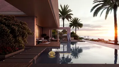 Seafront 8BR Palace: Private Beach, 10% DP, Easy Plans & Golden Visa for All!