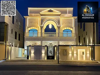 فيلا كلاسيك 7غرف نوم ماستر مصعد داخلي طابقين وروف تقسيمات داخليه كبيرة تملك حر السعر شامل المياه والكهرباء