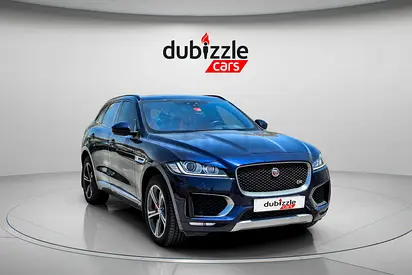 AED 1012/month | 2017 Jaguar F-Pace  | GCC Specs | Ref#454647