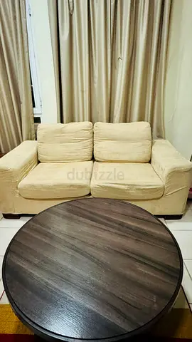 Sofa and table