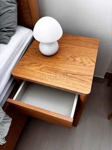 Great Condition IKEA bed With Two side tables and mattresses Brand new