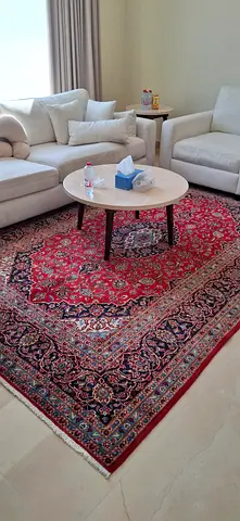 Kashan Handmade Persian-style Area Rug in Good Condition