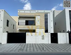 Elegant villa in Al Bahia, 5 master bedrooms, modern design, price includes fees