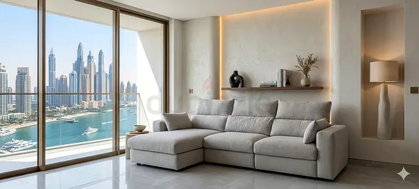 Ikea eskilstuna L shape sofa under storage