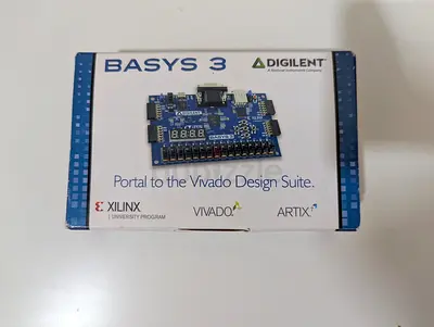 Xilinx Digilent Basys 3 Artix-7 FPGA with micro:bit V2 Go Starter Kit