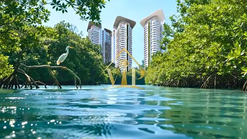 Sea View, Brand New Project, Best 2 Br Apt with Maids
