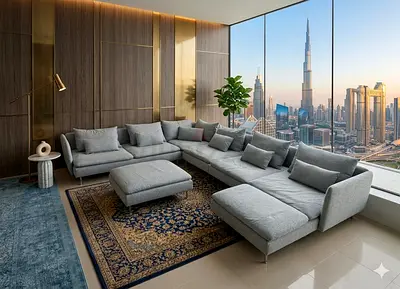 IKEA Soderhamn U Shape Sofa Gray Good condition