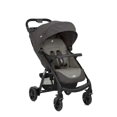 Joie Compact Standard Stroller - Grey, Good Condition with car seat. 1-3 years