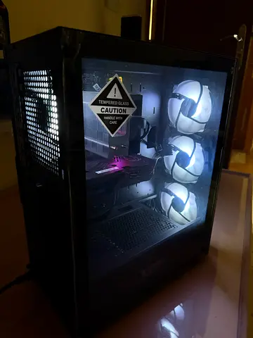Custom Gaming Desktop — Intel i5-12400F, RTX 3050, 16GB RAM, 500GB SSD