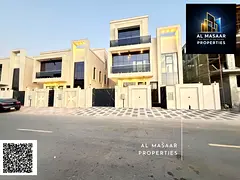 For sale in Al Zahia – Ajman | Private pool + internal elevator | 7 master bedrooms. Price include