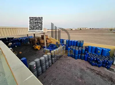 Industrial Building on Main Road (36m) | 550KW Power | Warehouses + Commercial Plot | Al Saja'a Oasis