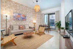 Fully Furnished Apartment | Sparkle Towers | Close to Dubai Tram