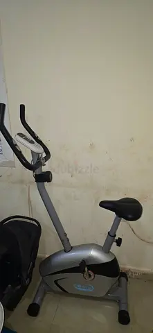 Used Upright Exercise Bike - Compact Home Stationary Bike