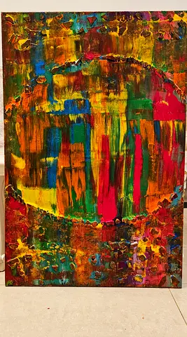 Unique Abstract painting 4