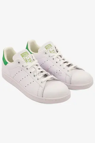 Adidas Stan Smith White Leather Sneakers - Size 38