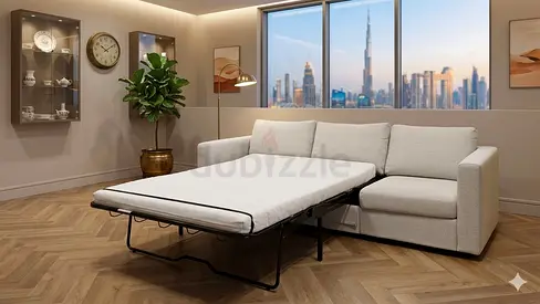 IKEA vimle 3 Seater Sofa Bed Beige