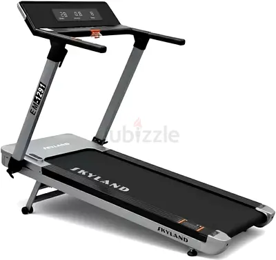 Foldable Treadmill, 4HP Peak Motor, 28-Level Auto Incline, Max Speed 14.8 KM/H, Bluetooth, Shock Abs