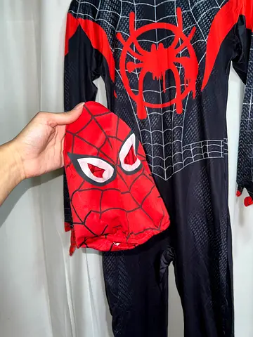 Spider-Man Costume with Mask - Good Condition