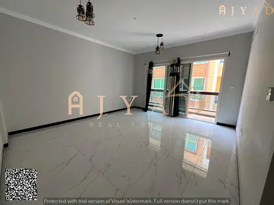 للإيجار: شقة غرفة نوم وصالة في المويهات 3 عجمان، شارع الأكاديمية، غرفة ماستر، صالة واسعة، بلكون، مكيف مركزي، خزائن بالحائط، 2 حمامات، موقع مميز