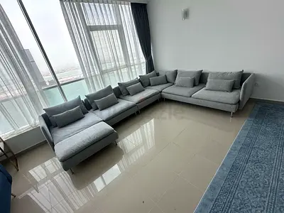 Ikea Sodhremn U Shape Sofa Gray Excellent Condition