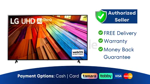 LG 65 inch TV Smart 4K - Brand New | 1 Year Warranty | FREE Delivery | 60 70 AD9865