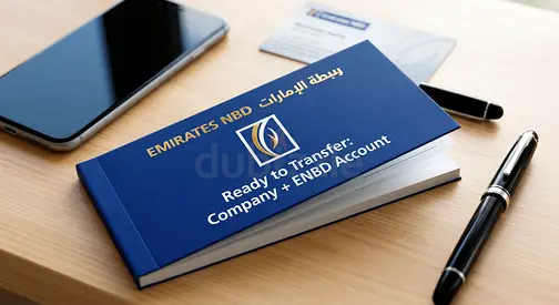 Clean Company with Active Emirates NBD Bank Account - Ready to Transfer