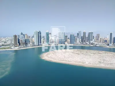 للبيع شقة فاخرة 3 غرف وصالة في برج تيراس – الخان، الشارقة