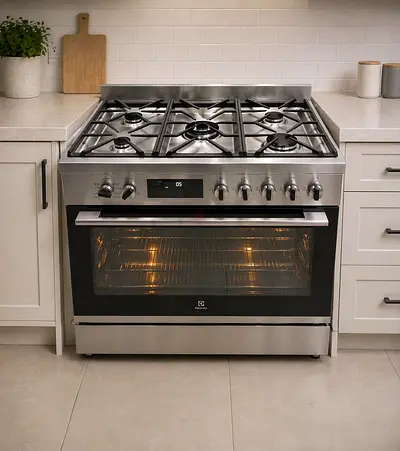 Free delivery Electrolux 5-Burner Gas Range with Convection Oven - Excellent Condition