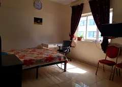 Furnished room for indian family/exe bachelor near metro station burdubai