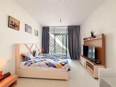 Furnished Studio with Balcony | Ready to Move | DAMAC Hills |