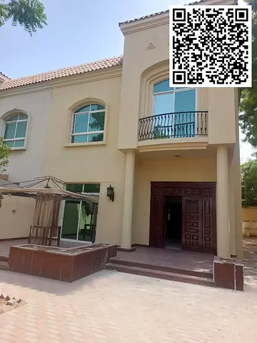 *للايجار فيلا طابقين في اماره الشارقه*  *منطقة الرمله شرق / ضاحيه الرقه*