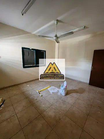 Spacious One-Bedroom Apartment for Annual Rent - Al Nakheel 1, Ajman (Near the Corniche and Diwan Towers)**