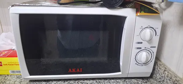 Used AKAI Compact Microwave Oven - Good Working Condition
