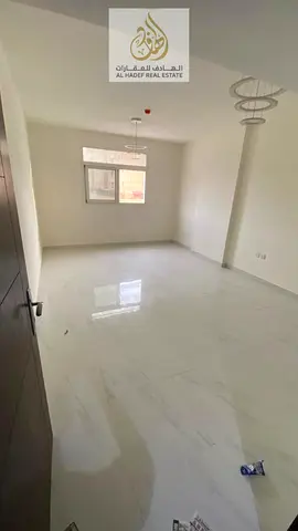 Two bedrooms and a living room, second tenant in Al Jurf 3, excellent size at a special price, close to Mohammed Bin Zayed Road, Ajman