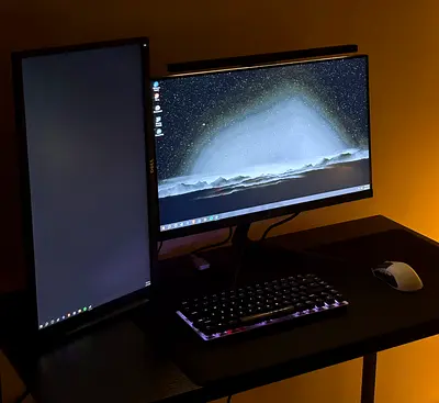 كمبيوتر ألعاب RTX 3060 + شاشة 180hz