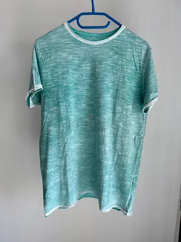 La Maison Blaggio Men Turquoise T-Shirt Size S - FIX PRICE
