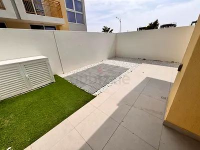 3 Bed Townhouse-Corner unit for rent in Aquilegia, Damac Hills 2 - Immediately available