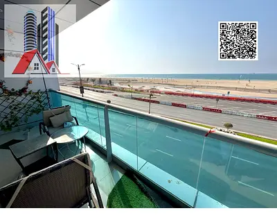 Full panoramic sea view , large area, 1 bedroom with living room, and 2 bathrooms